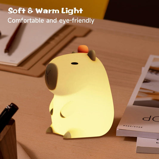 USB Rechargeable Capybara Night Light